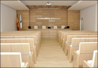 Salón de Actos del Colegio Oficial de Médicos de Santiago de Compostela